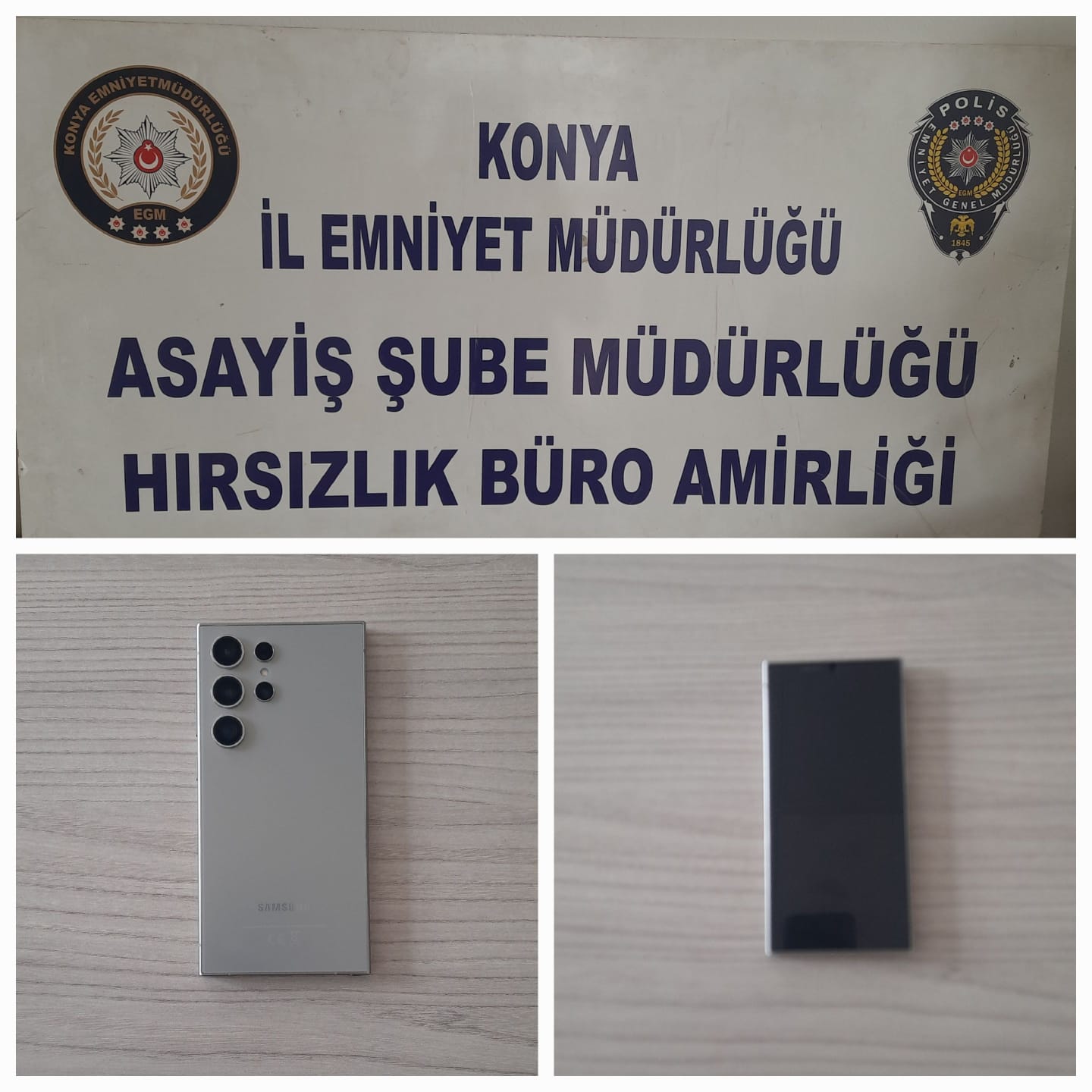 KONYADA  ENGELLİ  VATANDAŞIN TELEFONUNUN ÇALAN KAPKAÇÇILAR KISKIVRAK YAKALANDI