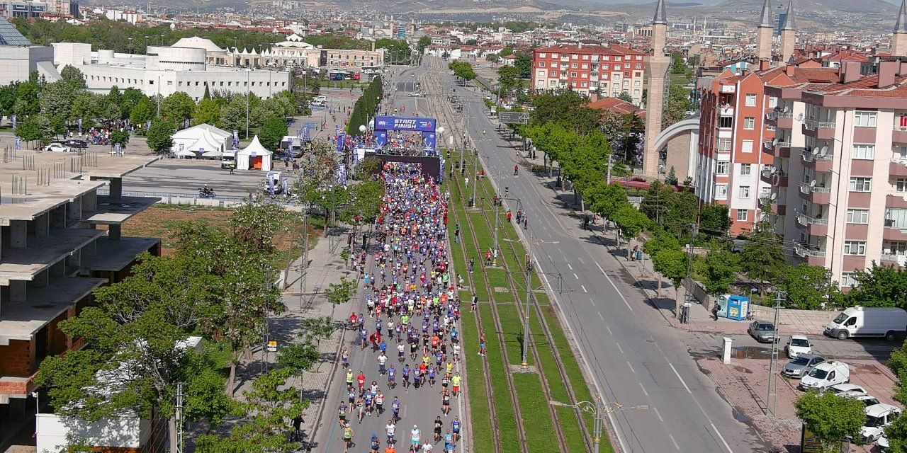 Konyada Yarı Maratonu Nedeniyle  Yarın  Bu yollar kapalı olacak