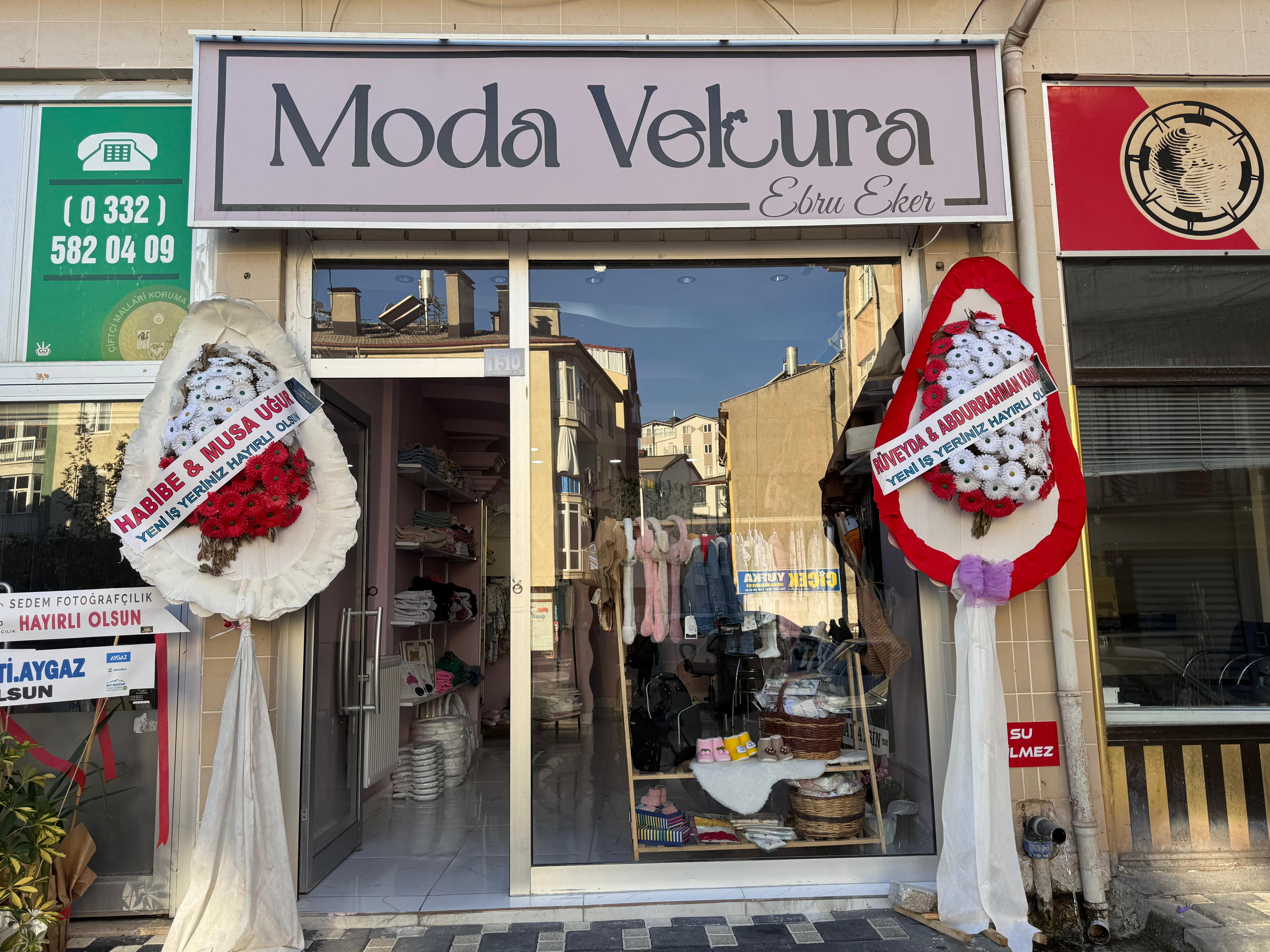 Moda Veloura Bebek ve Çocuk Giyim Mağazası Hizmete Açıldı!