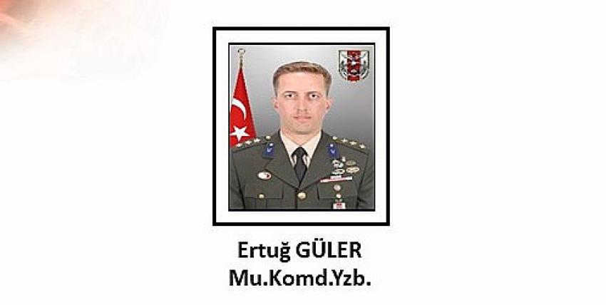 Pençe Kartal-2 harekatında yaralanan Yüzbaşı Güler şehit oldu