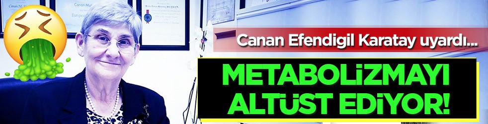 Prof. Dr. Canan Karatay: Her gün tuvalet temizlenmez! Metabolizmayı altüst ediyor, gözden geçirmeli