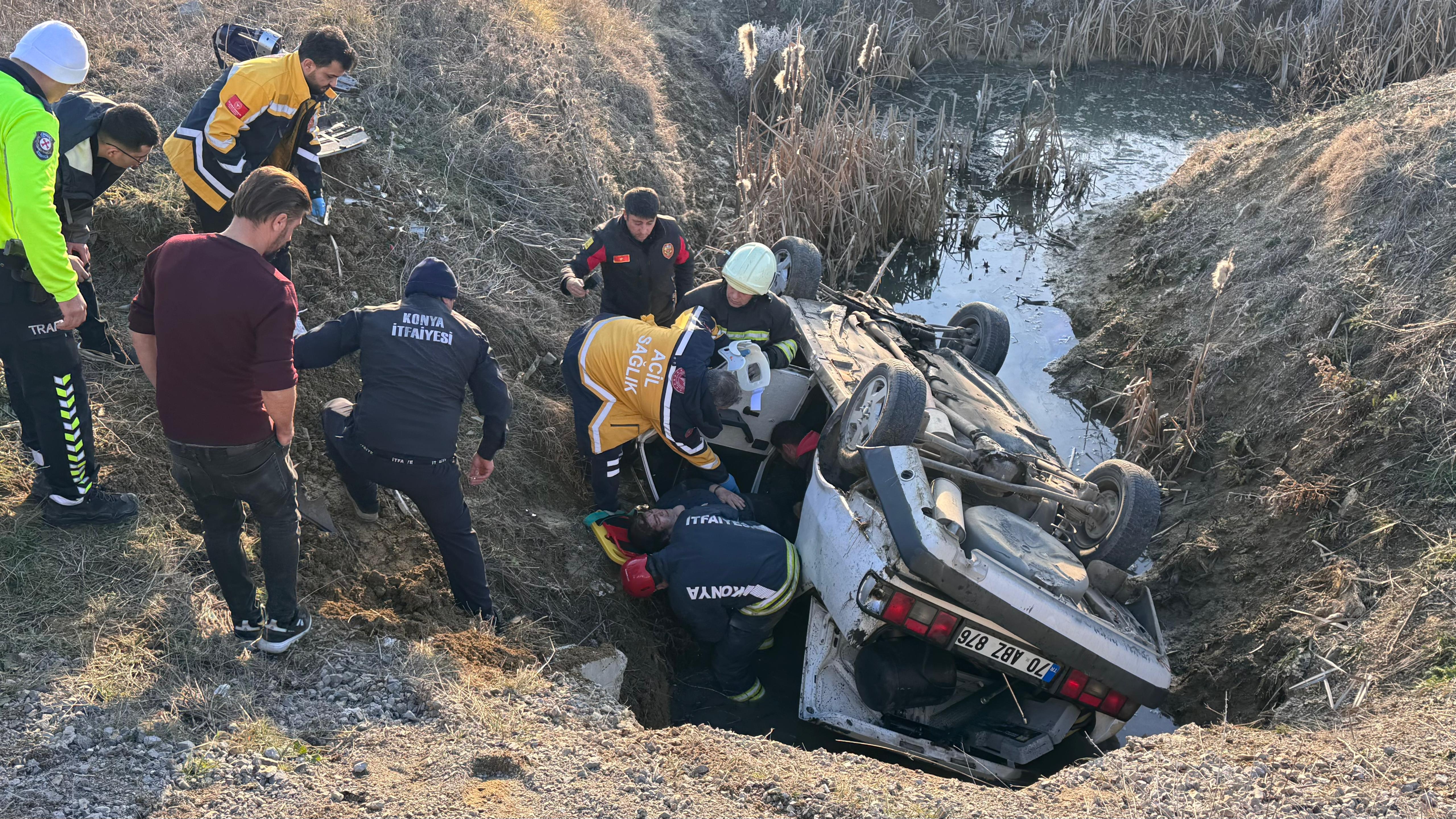 Seydişehir Çevre Yolunda Trafik Kazası: 3 Yaralı 