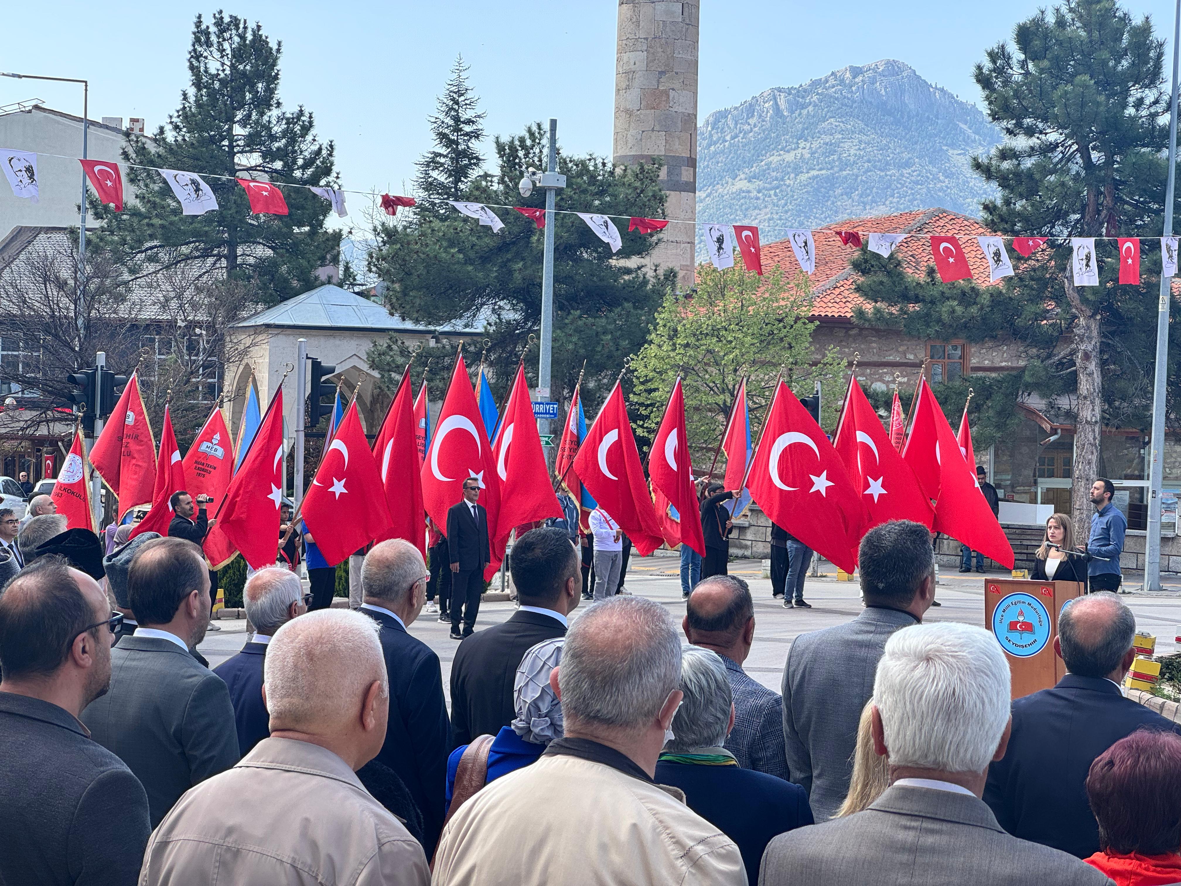 Seydişehir'de 23 Nisan Ulusal Egemenlik ve Çocuk Bayramı Coşkuyla Kutlandı
