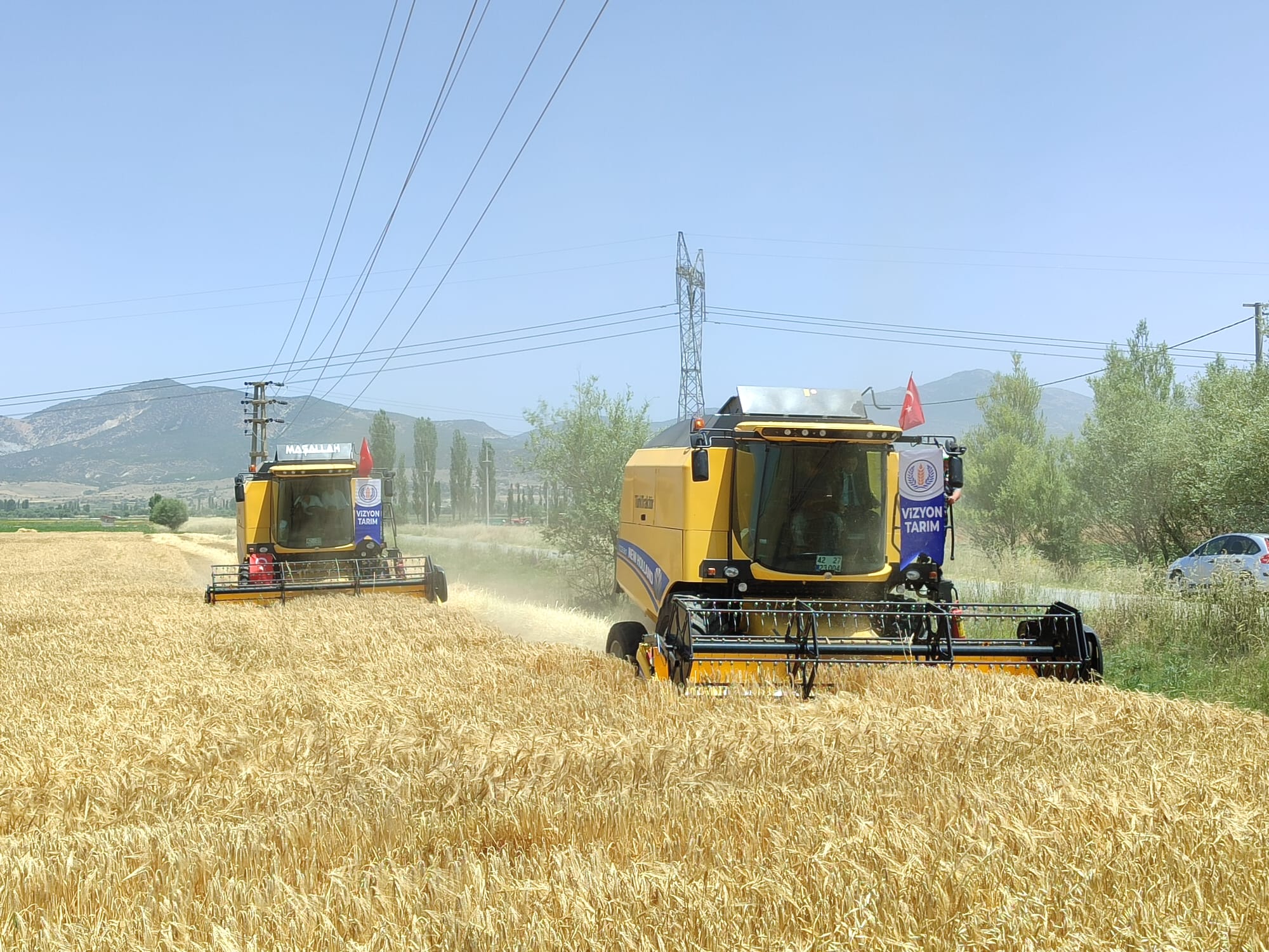 Seydişehir'de sezonun ilk arpa hasadı  dua ile  yapıldı VİDEOHABER