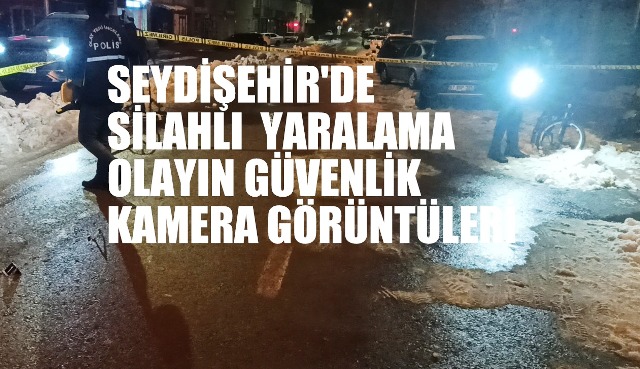 SEYDİŞEHİR'DE SİLAHLI   YARALAMA OLAYIN GÜVENLİK KAMERA GÖRÜNTÜLERİ VİDEOHABER