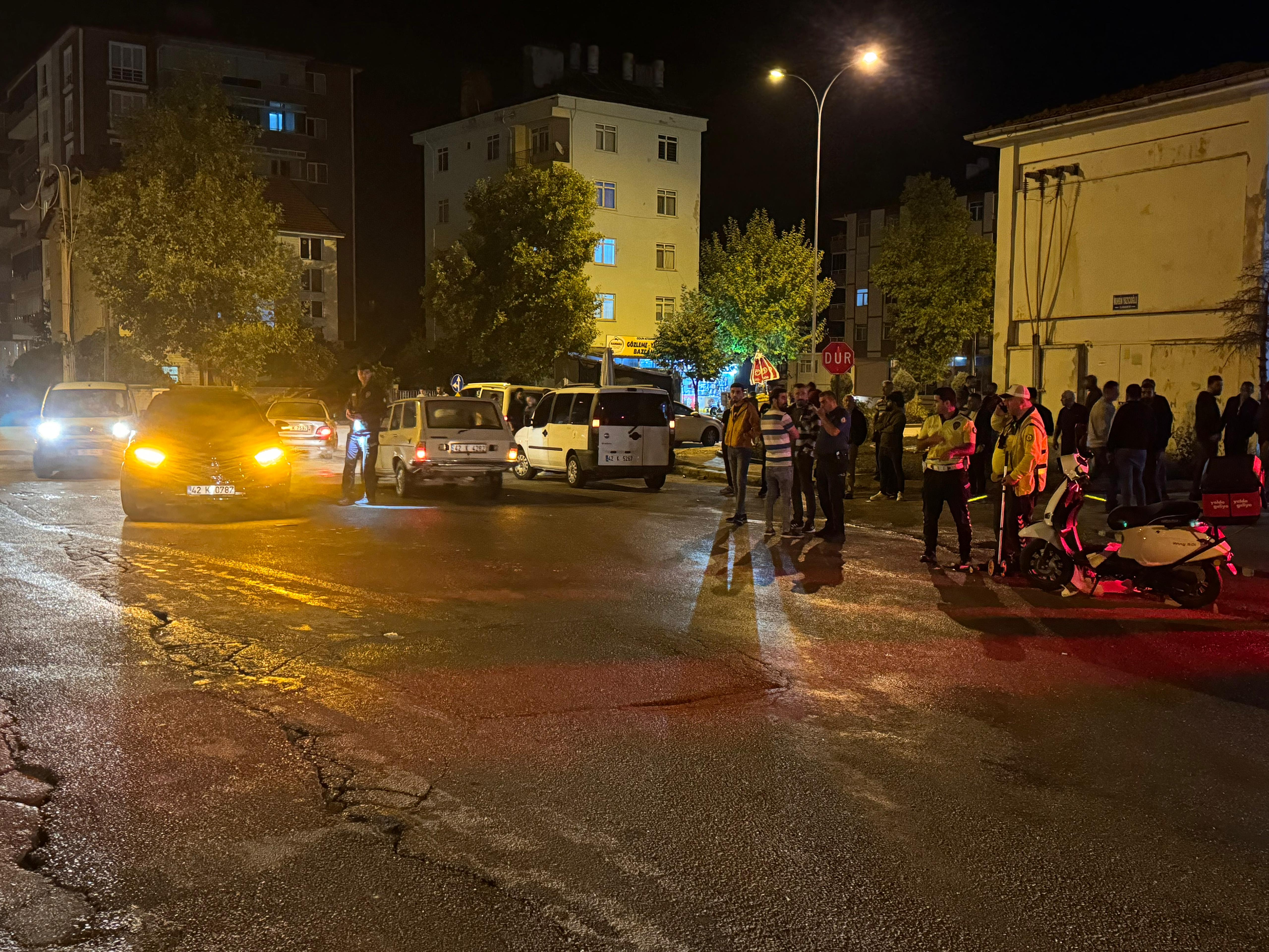 Seydişehir'deki Trafik Kazasında 1 Kişi Yaralandı