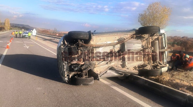 Seydişehir Konya  Yolunda  trafik kazası 4  yaralı