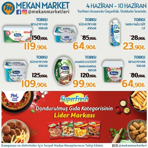 SEYDİŞEHİR MEKAN MARKETLERİNDE GÖRÜLMEMİŞ İNDİRİMLER