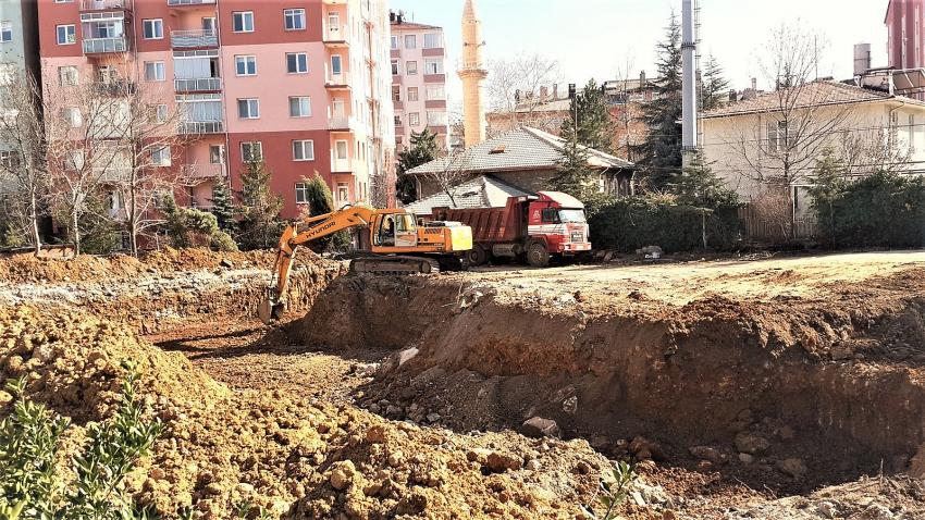  SEYDİŞEHİR SAĞLIK MERKEZİİNŞAATININ TEMEL KAZISI YAPILDI