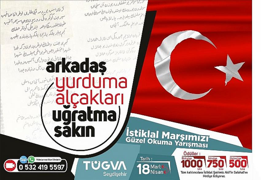 TÜGVA SEYDİŞEHİRDEN ANLAMLI   YARIŞMA