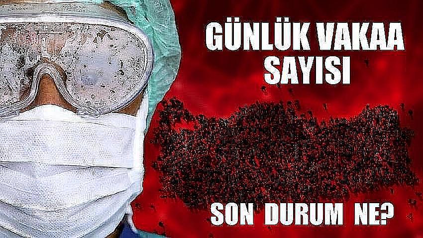 Vaka  Sayıları 7  bin altında Düşüş  devam ediyor  