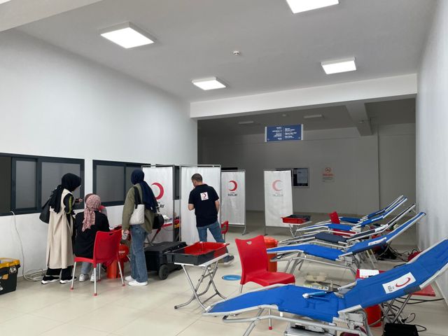Kızılay  Seydişehir MYO da  Kan Bağışı Etkinliği Düzenlendi