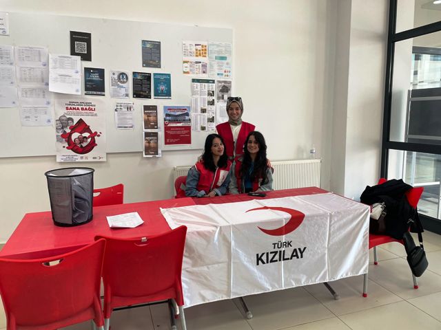 Kızılay  Seydişehir MYO da  Kan Bağışı Etkinliği Düzenlendi