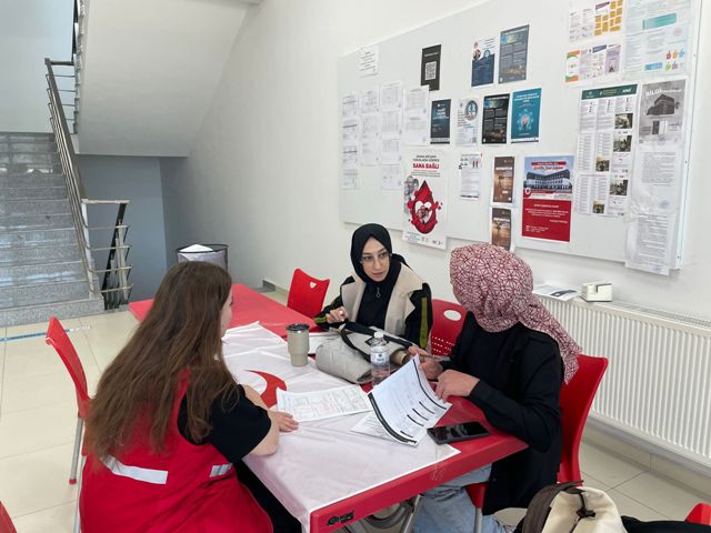 Kızılay  Seydişehir MYO da  Kan Bağışı Etkinliği Düzenlendi