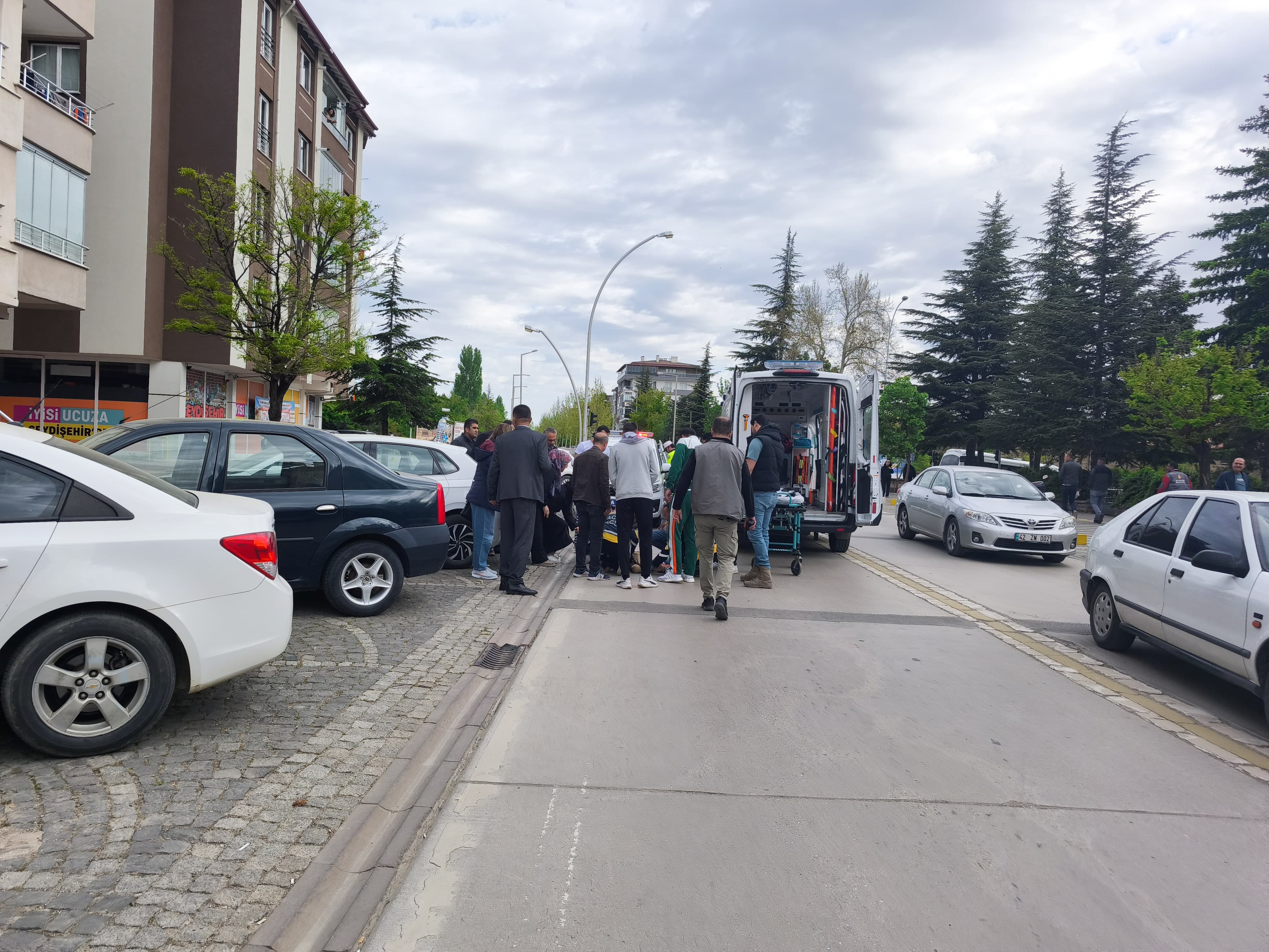 Seydişehir'de Üzücü Trafik Kazası: Okula Giden Minik Öğrenciye Otomobil Çarptı
