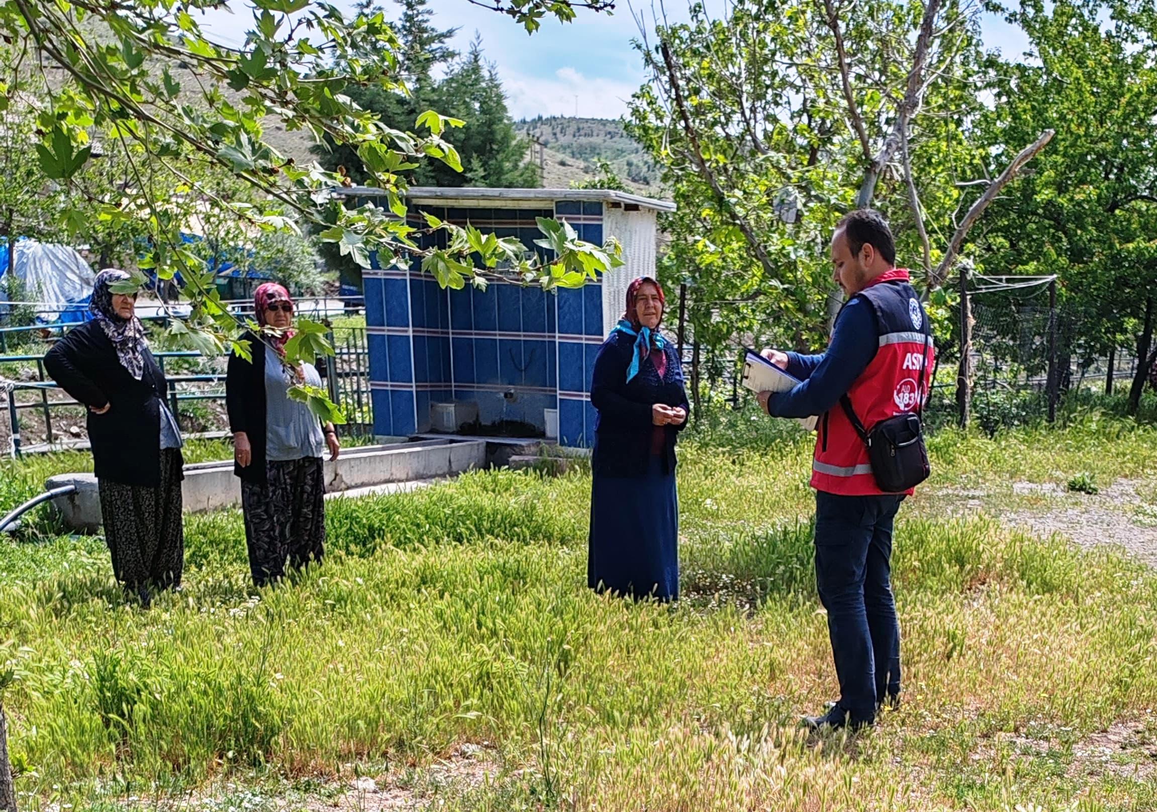 Seydişehir'de Ortakaraören Mahallesi'nde ASDEP ve KETEM Saha Çalışması Yapıldı