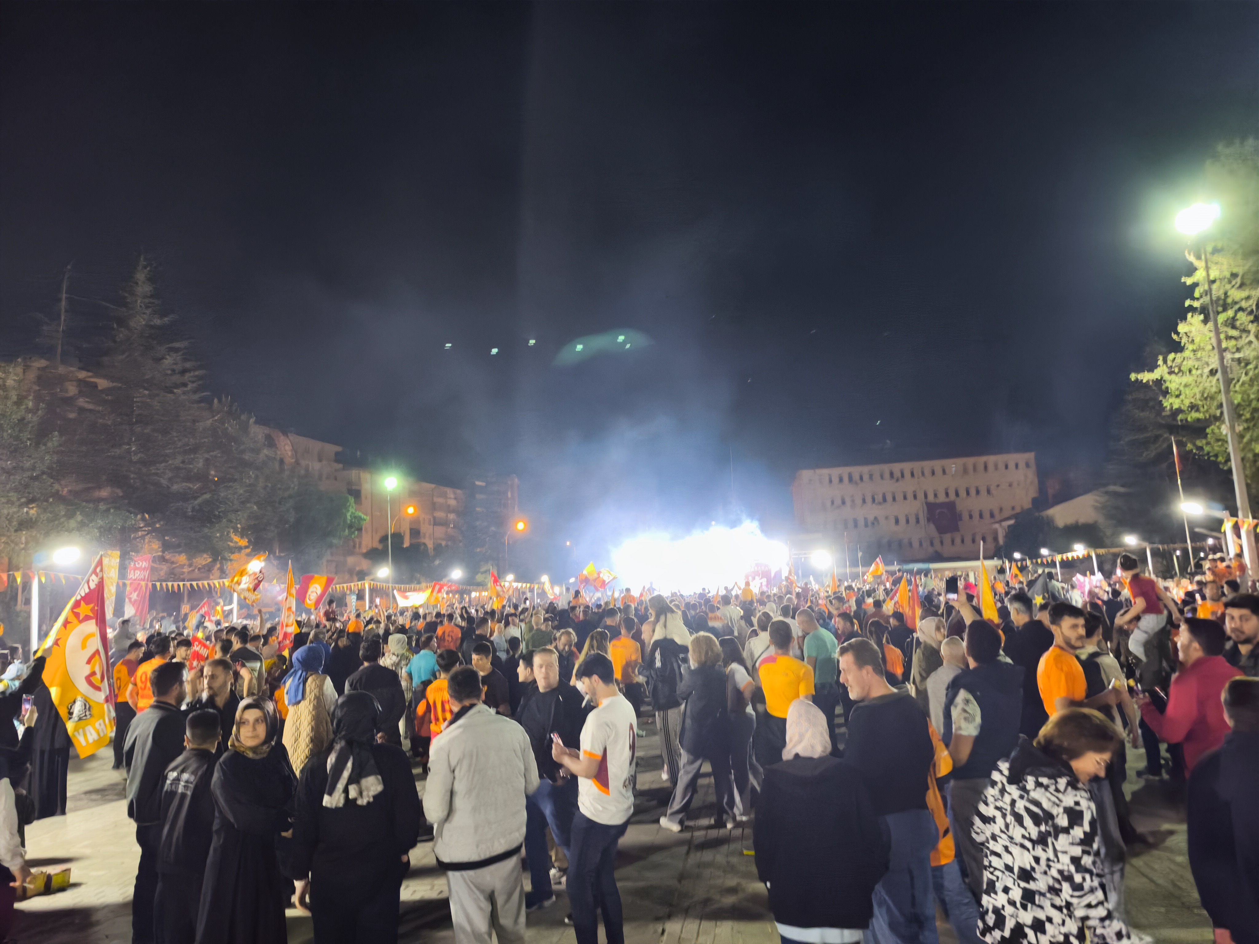 Seydişehir'de Galatasaray'ın şampiyonluğu kutlanıyor
