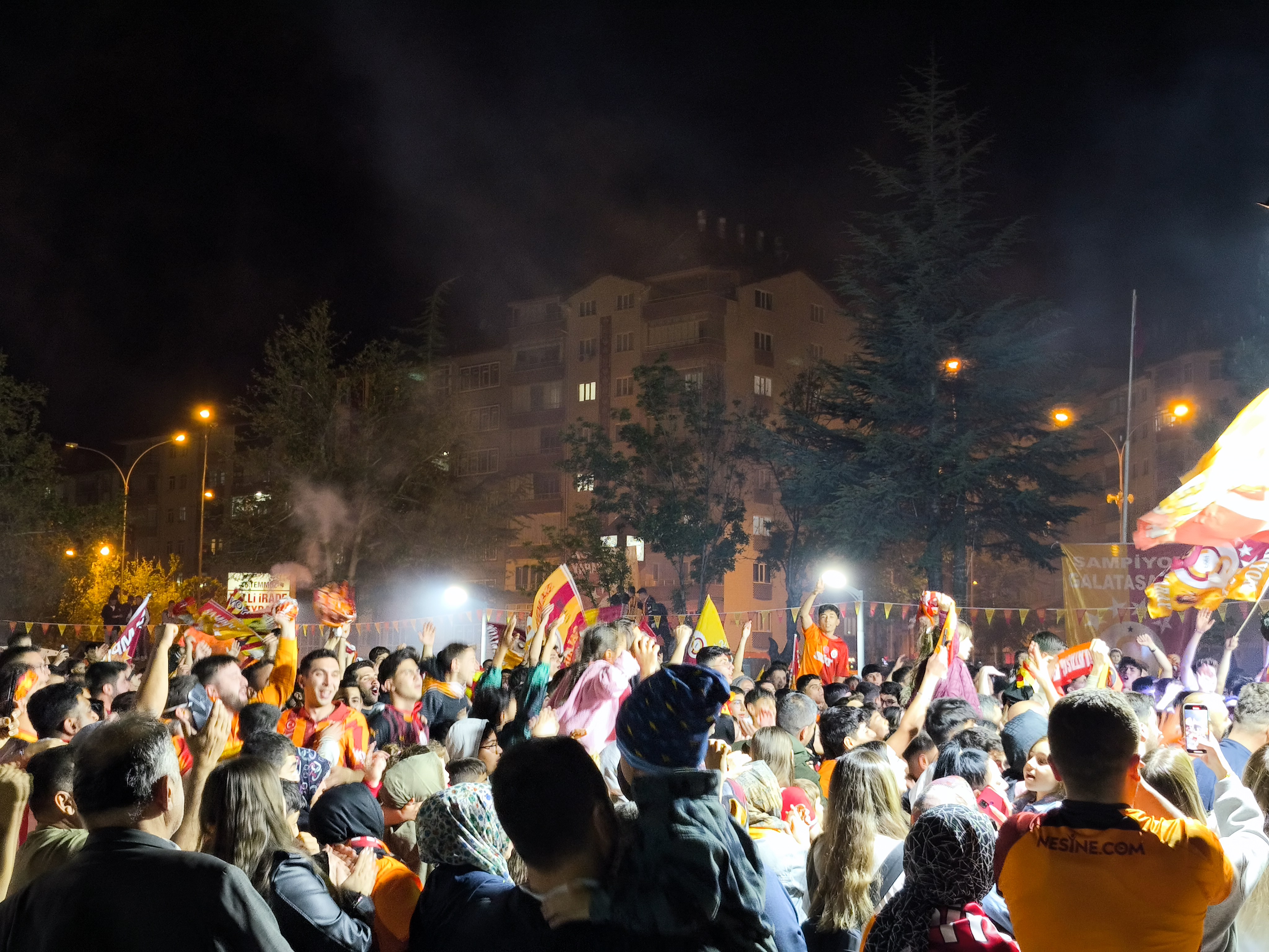 Seydişehir'de Galatasaray'ın şampiyonluğu kutlanıyor
