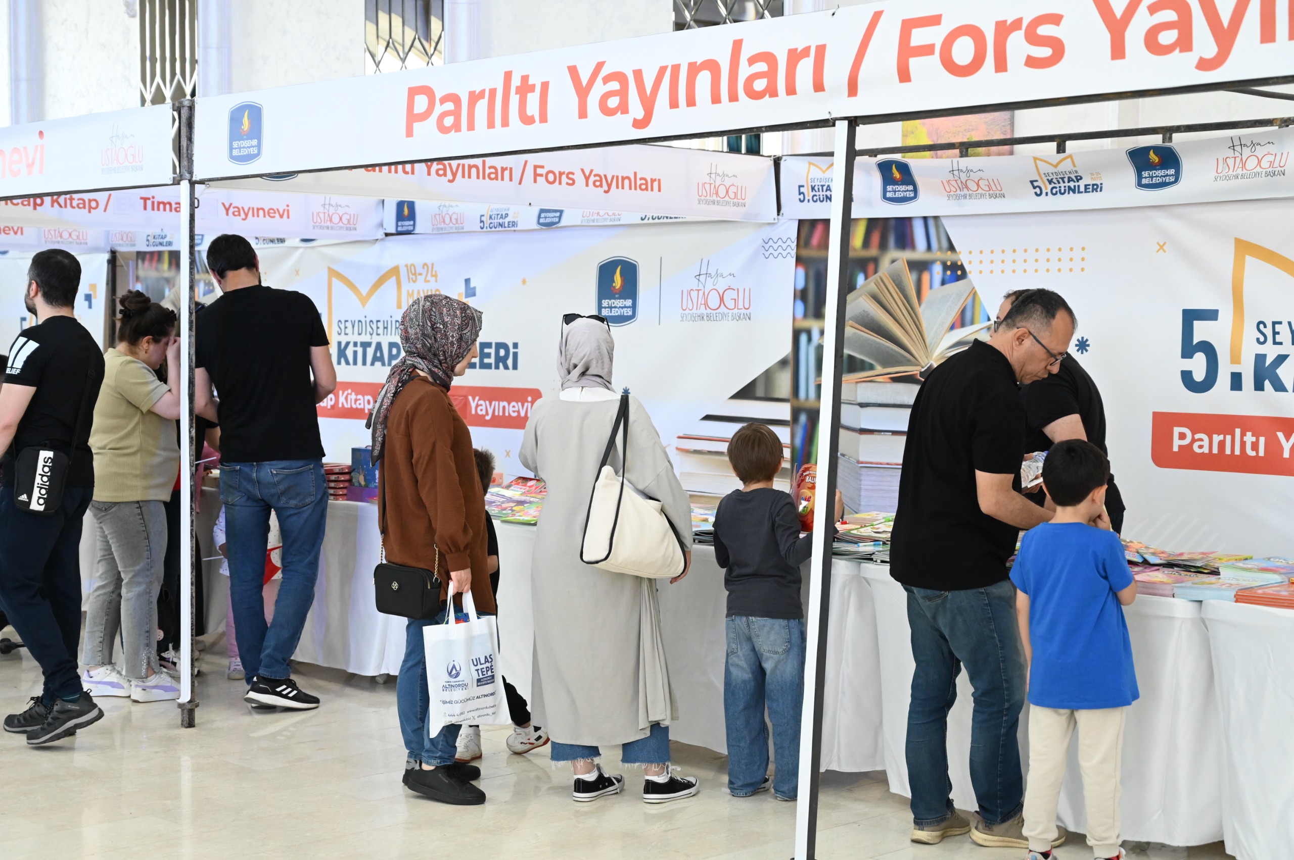 SEYDİŞEHİR 5.KİTAP GÜNLERİ AÇILDI