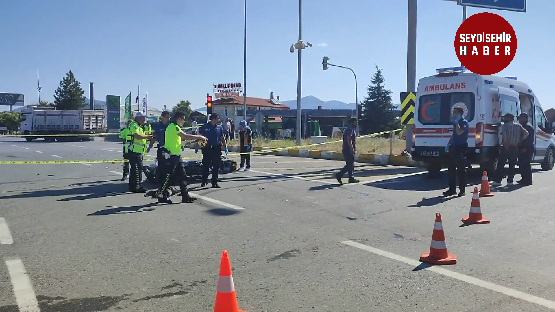 Seydişehir'de pikapla çarpışan motosikletin sürücüsü öldü